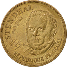 Monnaie, France, Stendhal, 10 Francs, 1983, Paris, TTB, Nickel-Bronze, KM:953