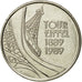 Coin, France, Tour Eiffel, 5 Francs, 1989, Paris, AU(55-58), Nickel, KM:968