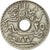 Moneda, Túnez, Muhammad al-Nasir Bey, 25 Centimes, 1919, Paris, EBC, Níquel -