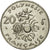 Moneta, Polinezja Francuska, 20 Francs, 1983, Paris, AU(50-53), Nikiel, KM:9
