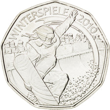 Österreich, 5 Euro, 2010, UNZ, Silber, KM:3192