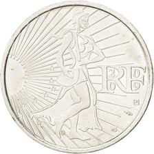 FRANCE, 10 Euro, 2009, KM #1580, MS(63), Silver, 29, 12.02