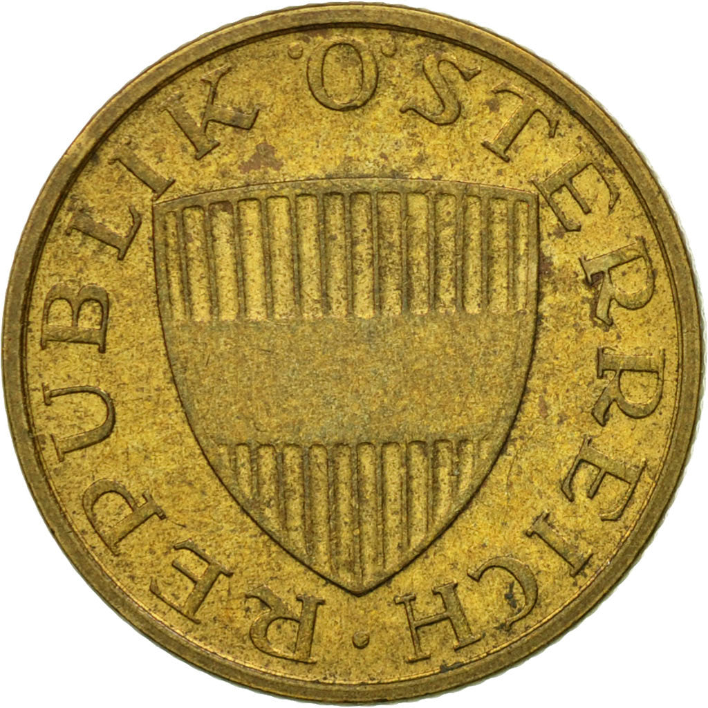 Coin, Austria, 50 Groschen, 1984, EF(40-45), Aluminum-Bronze, KM:2885