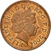 Moneda, Gran Bretaña, Elizabeth II, Penny, 2004, MBC, Cobre chapado en acero