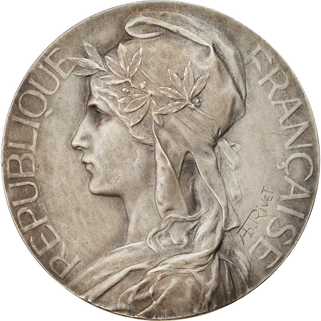 Francja, Medal, Union des Sapeurs Pompiers , Loire Inférieure, Rivet