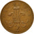 Monnaie, Grande-Bretagne, Elizabeth II, 2 New Pence, 1981, TTB, Bronze, KM:916