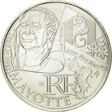 France, 10 Euro, Mayotte, 2012, SPL, Argent, KM:1862