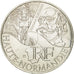 France, 10 Euro, Haute Normandie, 2012, MS(63), Silver, KM:1874