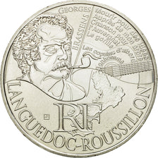 France, 10 Euro, Languedoc-Rousillon, 2012, MS(63), Silver, KM:1877