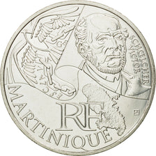 France, 10 Euro, Martinique, 2012, MS(63), Silver, KM:1879