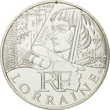 France, 10 Euro, Lorraine, 2012, SPL, Argent, KM:1888