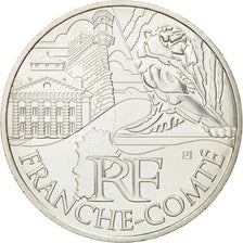 Francia, 10 Euro, Franche-Comté, 2011, SC, Plata, KM:1735