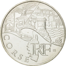 France, 10 Euro, Corse, 2011, MS(63), Silver, KM:1740