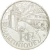 France, 10 Euro, Martinique, 2011, MS(63), Silver, KM:1744