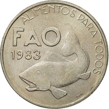 Coin, Portugal, 25 Escudos, 1983, EF(40-45), Copper-nickel, KM:619