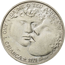 Coin, Portugal, 25 Escudos, 1979, AU(50-53), Copper-nickel, KM:609