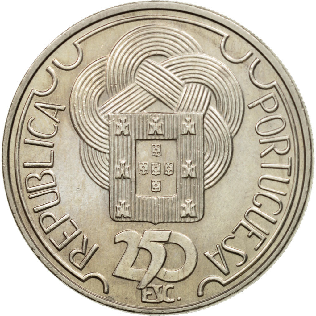 Monnaie, Portugal, 250 Escudos, 1988, SUP, Copper-nickel, KM:643