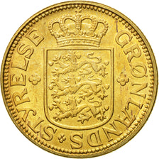 Coin, Greenland, Krone, 1926, MS(63), Aluminum-Bronze, KM:8