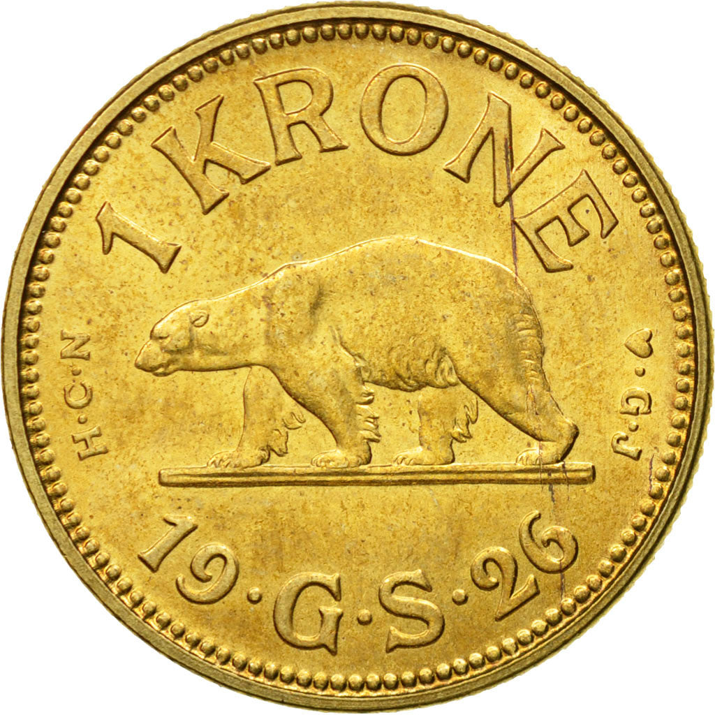 Monnaie, Greenland, Krone, 1926, SPL, Aluminum-Bronze, KM:8