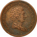 Coin, Sweden, Carl XIV Johan, 2/3 Skilling, 1839, AU(50-53), Copper, KM:641