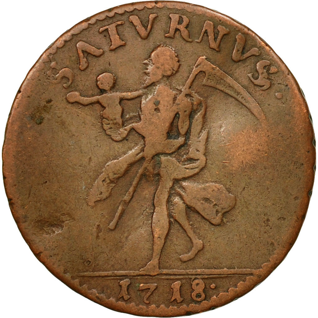 Münze, Schweden, Carl XII, Daler, 1718, S, Kupfer, KM:358