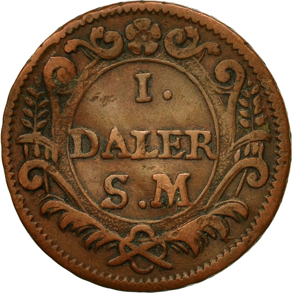 Münze, Schweden, Carl XII, Daler, 1718, S, Kupfer, KM:358