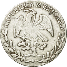 Coin, Mexico, 4 Réales, 1862, Zacatecas, EF(40-45), Silver, KM:375.9
