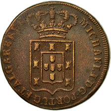 Moneda, Portugal, Miguel, 40 Reis, Pataco, 1830, MBC, Bronce, KM:391