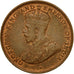 Moneta, Cejlon, George V, 1/2 Cent, 1926, MS(64), Miedź, KM:106