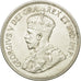Coin, Cyprus, 45 Piastres, 1928, MS(60-62), Silver, KM:19