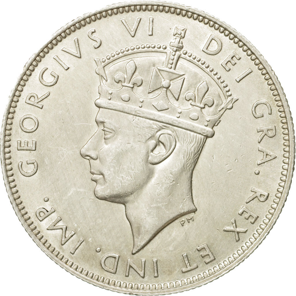 Coin, Cyprus, 18 Piastres, 1940, MS(60-62), Silver, KM:26