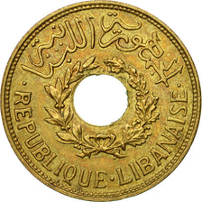 Monnaie, Lebanon, 2-1/2 Piastres, 1940, Paris, SUP+, Aluminum-Bronze, KM:10