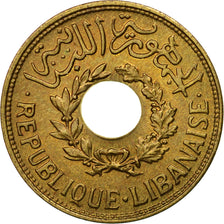 Munten, Libanon, 2-1/2 Piastres, 1940, Paris, UNC-, Aluminum-Bronze, KM:10
