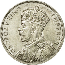 Monnaie, Mauritius, George V, Rupee, 1934, SPL+, Argent, KM:17
