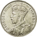 Monnaie, Mauritius, George V, Rupee, 1934, SPL+, Argent, KM:17