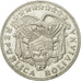 Moneda, Bolivia, 50 Centavos, 1/2 Boliviano, 1900, Santiago, MBC+, Plata