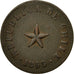 Moneta, Chile, 1/2 Centavo, 1853, EF(40-45), Miedź, KM:126