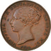 GIBRALTAR, 2 Quarts, 1842, KM #3, MS(60-62), Copper, 10.43
