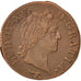 FRANCE, Sol à la vieille tête, Sol, 1769, Besan, KM #545.13, AU(50-53), Copper,