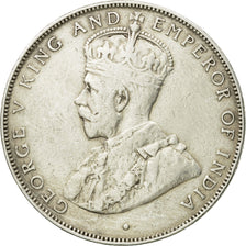 Coin, British Honduras, George V, 50 Cents, 1919, EF(40-45), Silver, KM:18
