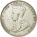 Coin, British Honduras, George V, 50 Cents, 1919, EF(40-45), Silver, KM:18