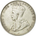 Monnaie, British Honduras, George V, 50 Cents, 1919, TTB, Argent, KM:18