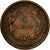 Moneta, Straits Settlements, Victoria, 1/4 Cent, 1845, EF(40-45), Miedź, KM:1