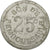 Moneda, Comoras, 25 Centimes, 1915, Paris, MBC+, Aluminio, KM:Tn1, Lecompte:21