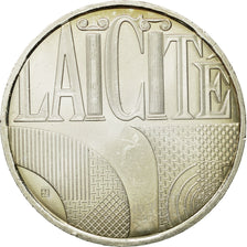France, 25 Euro, Laicité, 2013, MS(63), Silver