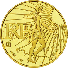 France, 100 Euros, 2009, FDC, Or