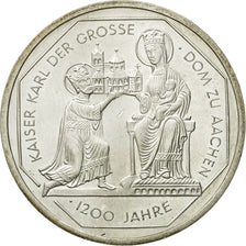 Monnaie, République fédérale allemande, 10 Mark, 2000, Karlsruhe, SPL