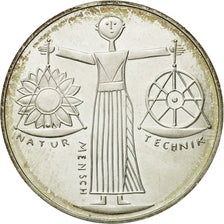 Coin, GERMANY - FEDERAL REPUBLIC, 10 Mark, 2000, Berlin, MS(63), Silver, KM:199