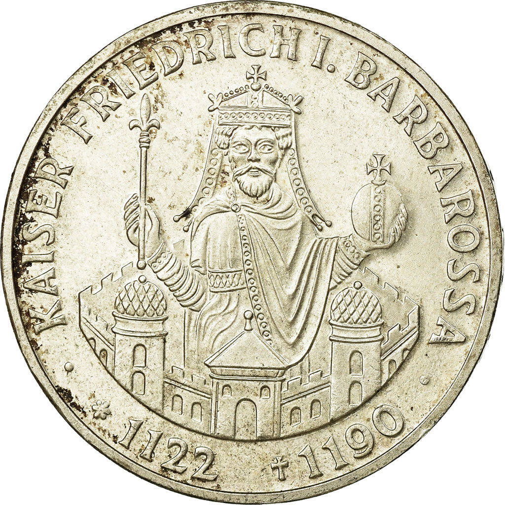 Monnaie, République fédérale allemande, 10 Mark, 1990, Stuttgart, Germany