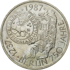Coin, GERMANY - FEDERAL REPUBLIC, 10 Mark, 1987, Hamburg, Germany, MS(60-62)